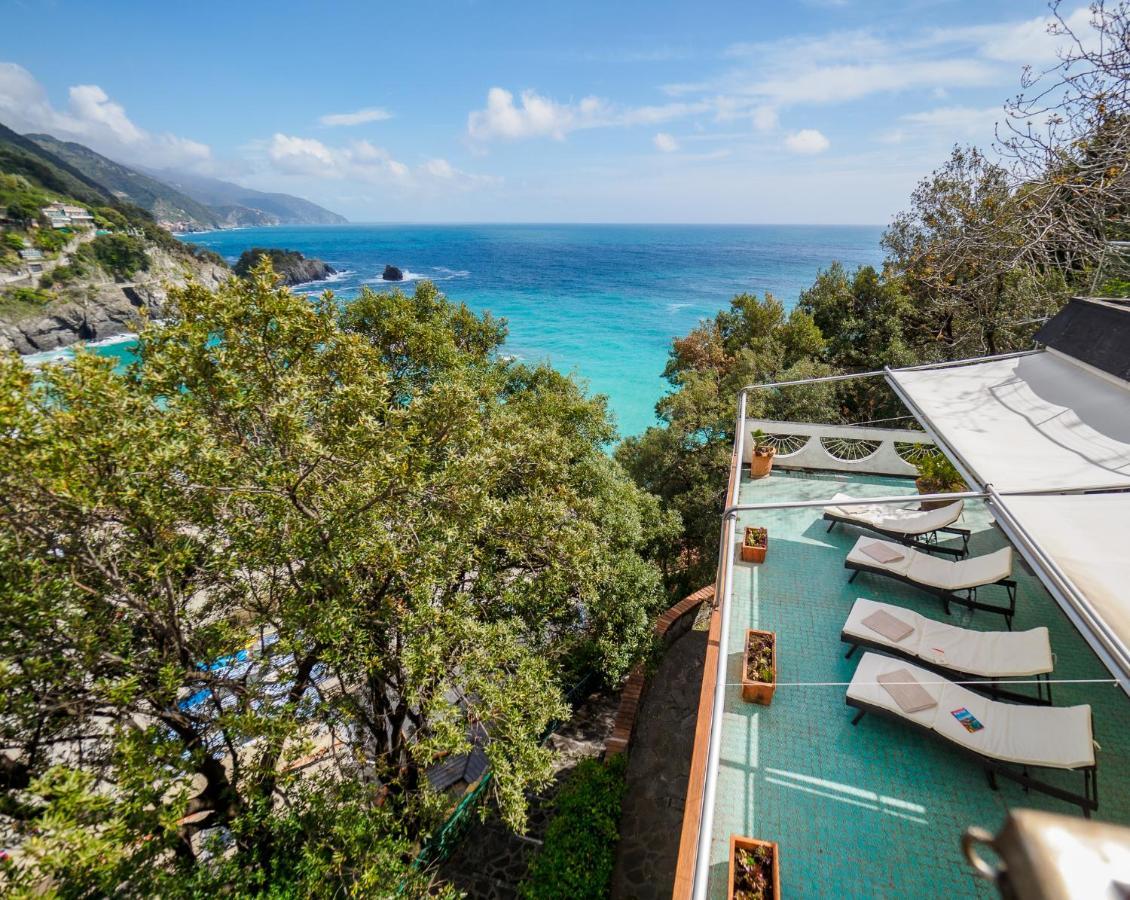 Villa Tanca With Ac, Terrace And Views Monterosso al Mare Bagian luar foto