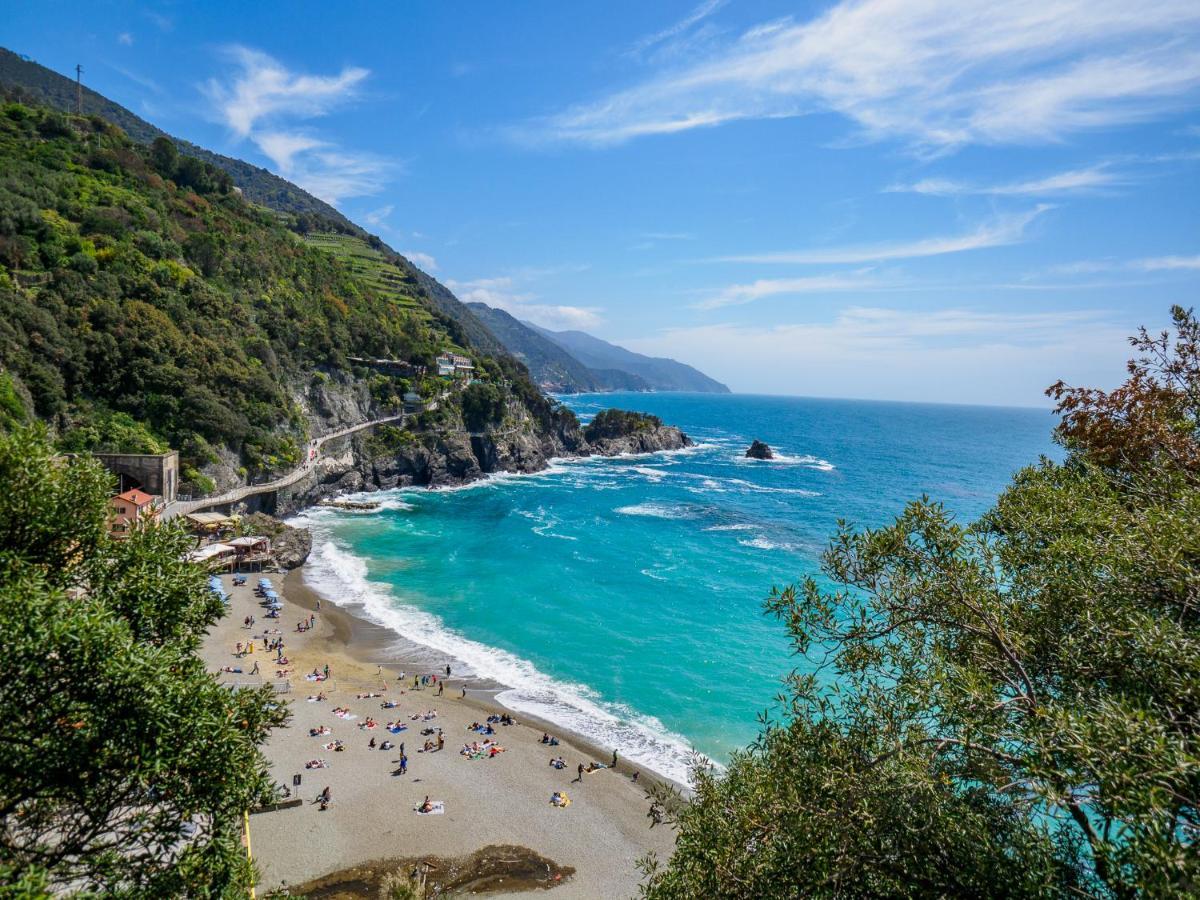 Villa Tanca With Ac, Terrace And Views Monterosso al Mare Bagian luar foto