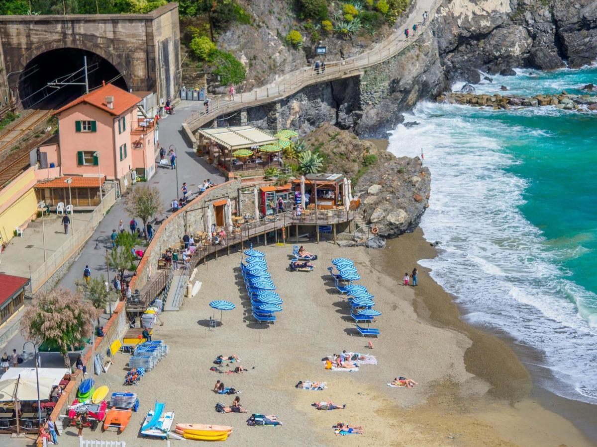 Villa Tanca With Ac, Terrace And Views Monterosso al Mare Bagian luar foto